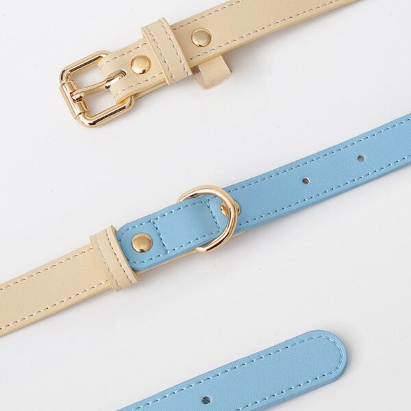 Loofie - Colorful Leather Dog Collar - Image 3