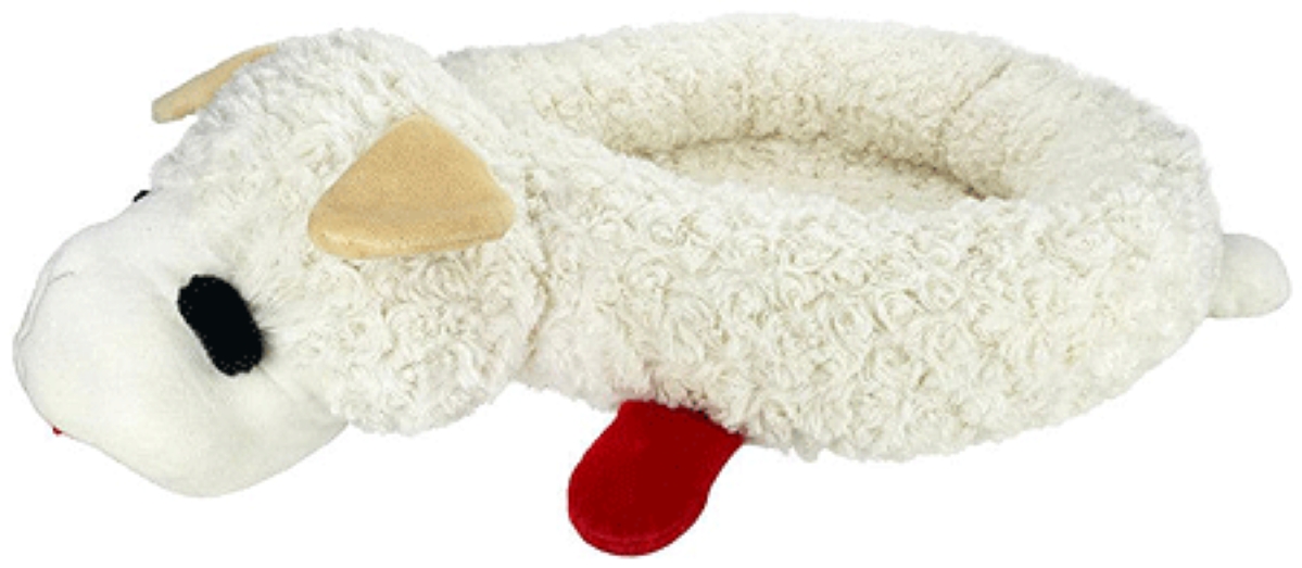 Multipet Lamb Chop Bolster Style 27" Dog Bed - Image 3
