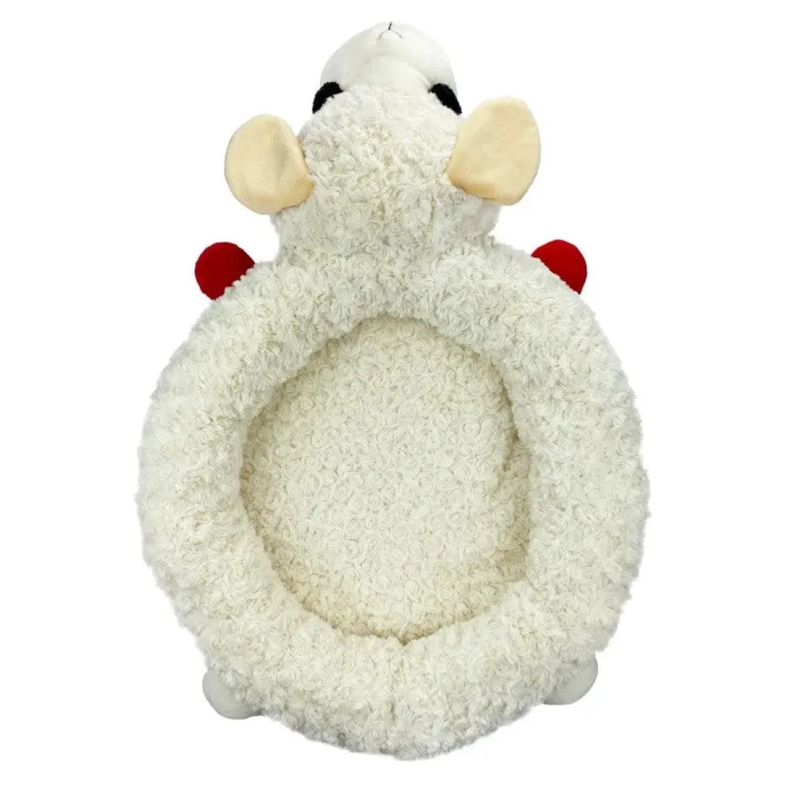 Multipet Lamb Chop Bolster Style 27" Dog Bed - Image 2