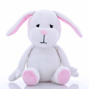 6" Cuddly Plush Bunny Dog Toy