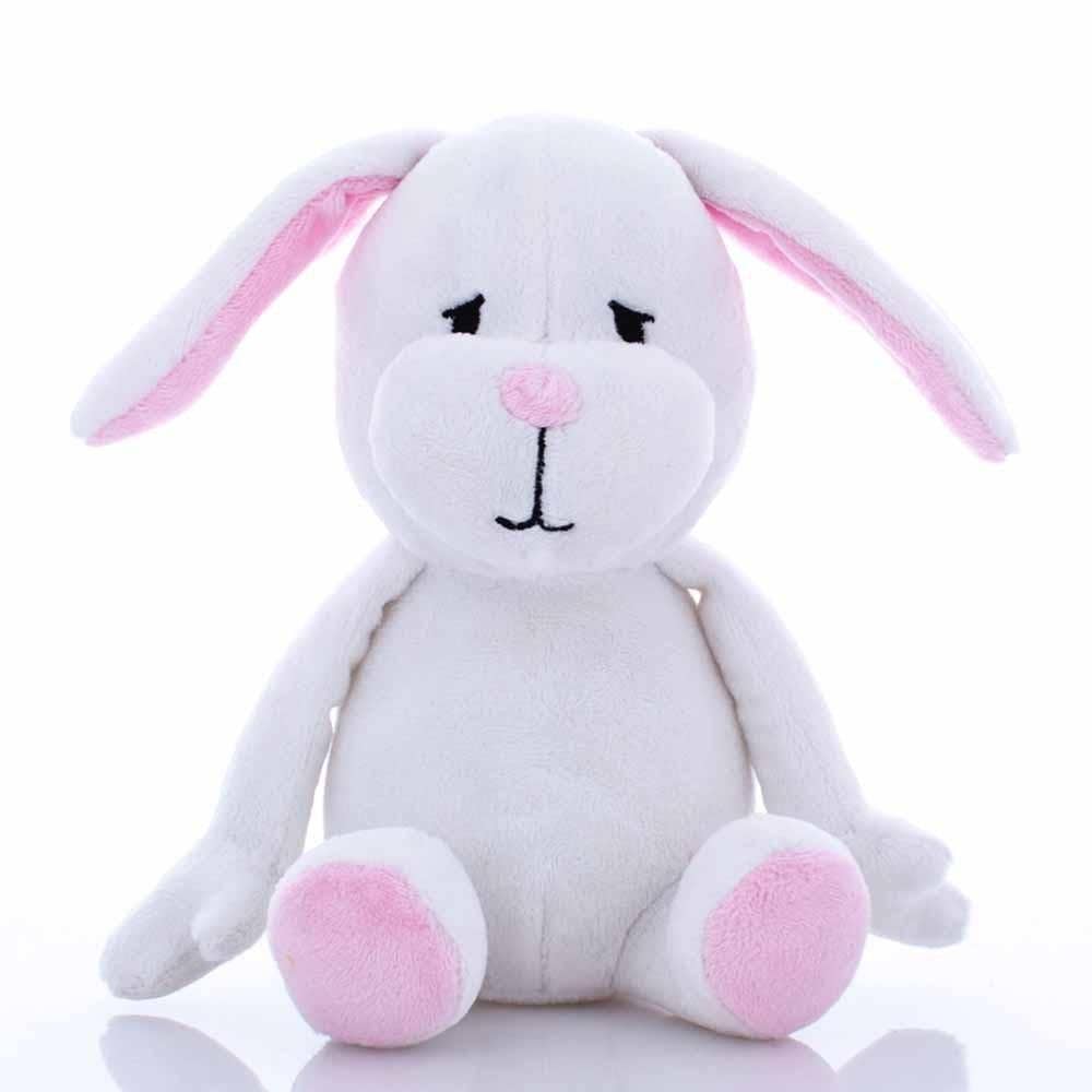 6" Cuddly Plush Bunny Dog Toy