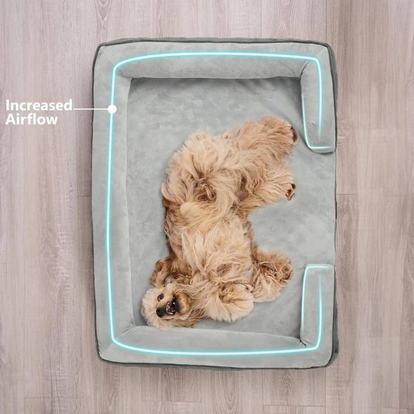 Calming Anti Anxiety Crate Bed For Dogs - Image 3