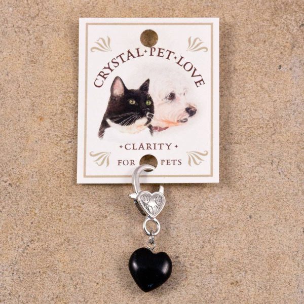 Clarity Black Obsidian Healing Pet Pendant - Image 2