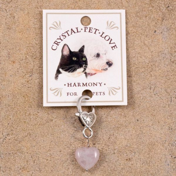 Harmony Rose Quartz Pet Pendant - Image 3
