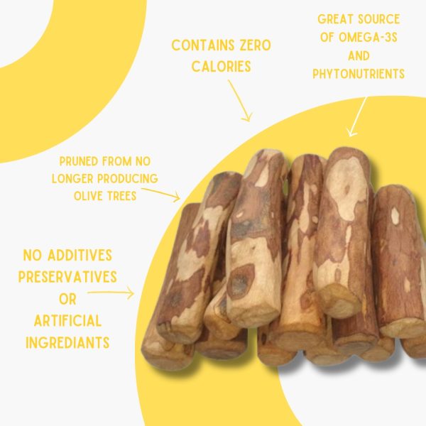 New Olive Wood Chews! 100% Natural Chews - Image 2