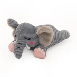 Snooziez with Shhhqueaker - Elephant 24/cs - Silent Dog Toy