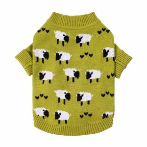 Sheep Knitted Dog Sweater
