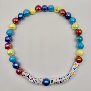 Happy Birthday Dog Necklace