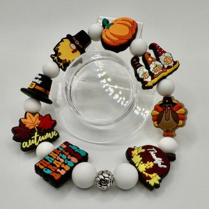 Thanksgiving Theme Dog necklace