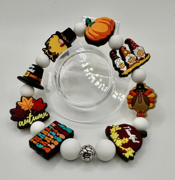 Thanksgiving Theme Dog necklace