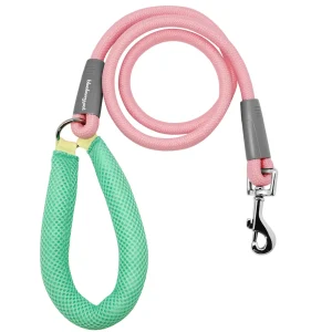 Vibrant Mesh Padded Ultra Comfy Lightweight Puff Dog Leash