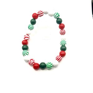 Christmas Theme Multi Color Necklace for Dogs